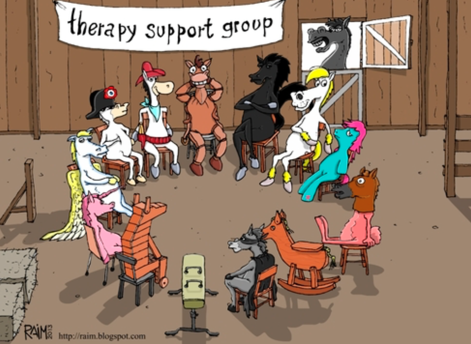 group therapy cartoons