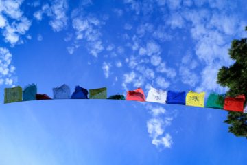 Buddhist flags