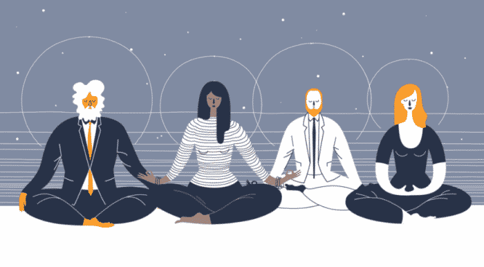 meditation practice can be down alone or in groups.