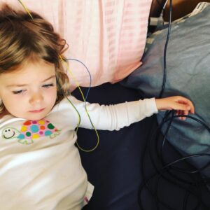 child neurofeedback session